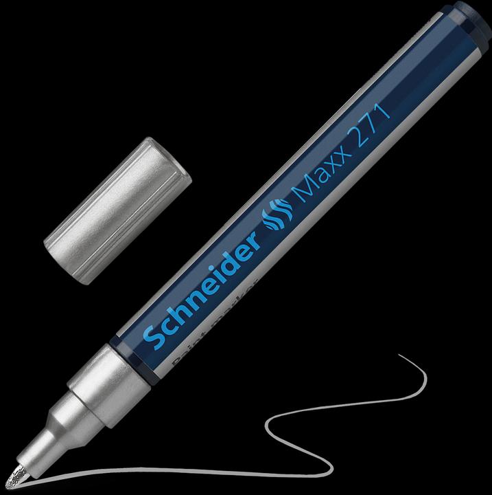 Immagine prodotto Schneider Marcatore a vernice Maxx 271 argento 1,0 - 2,0 mm (Argento, 2 mm, 1 x)