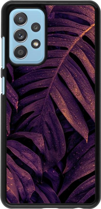 Produktbild PhoneLook Hülle Purple Light Leaves (Samsung Galaxy A52)