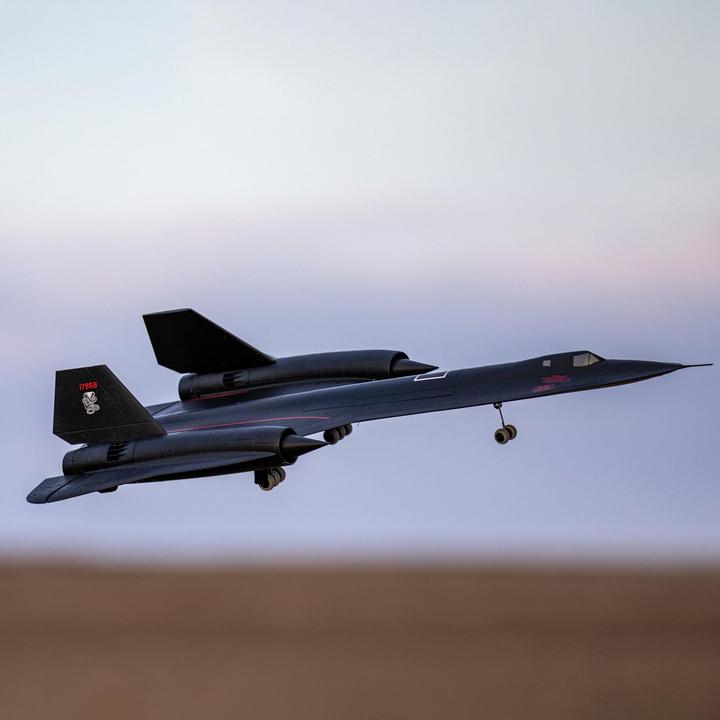 Produktbild E-Flite SR-71 Blackbird Twin 40mm EDF BNF Basic mit AS3X und SAFE Select (Jet)