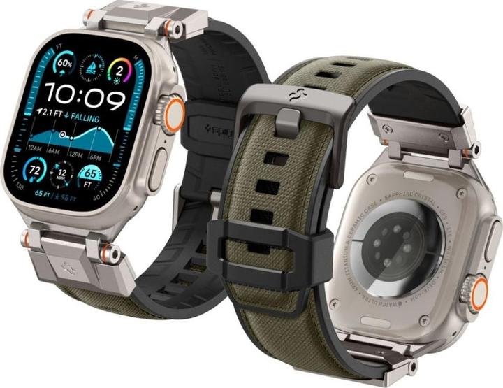 Actual product image Spigen DuraPro Armor for Apple Watch 6 / 7 / 8 / 9 / 10 / SE / Ultra 1 / 2 (44 / 45 / 46 / 49mm) Mil