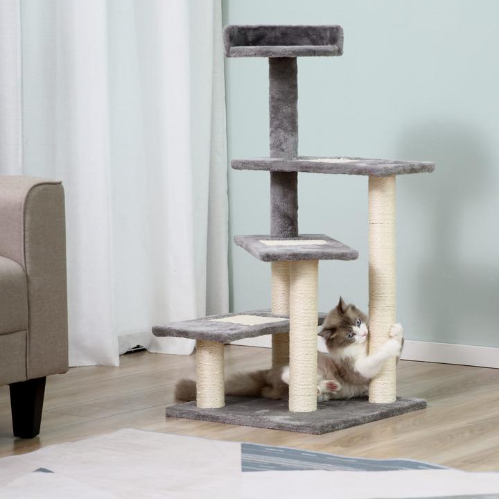 Produktbild Jamb Katzenbaum (99.50 cm, Beige und Grau)