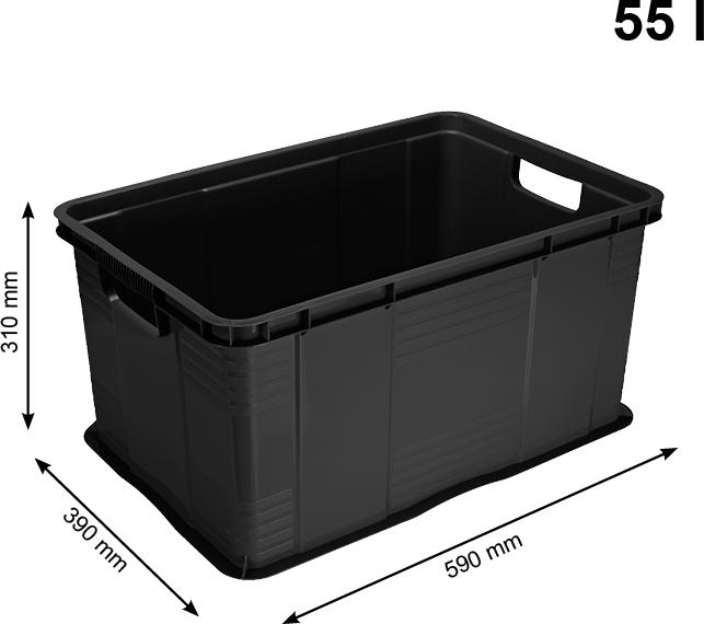 Productafbeelding Rotho Agilo A4 (31 x 40 x 60 cm, 55 l)