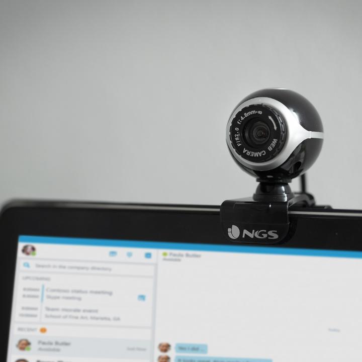 Actual product image NGS XpressCam300 - 5 MP - 8 MP - USB 2.0 - Black - Silver - CMOS - 180 g (5 Mpx)