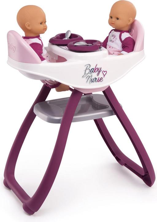 Smoby Baby Krankenschwester Kinderstuhl für 2 Puppen
