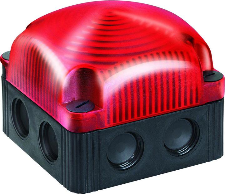 Werma LED Double Flash Beacon 24Vdc Red
