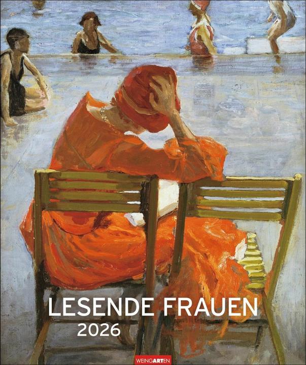 Actual product image Lesende Frauen Edition Kalender 2026 (46 x 55 cm, Hardcover, German)
