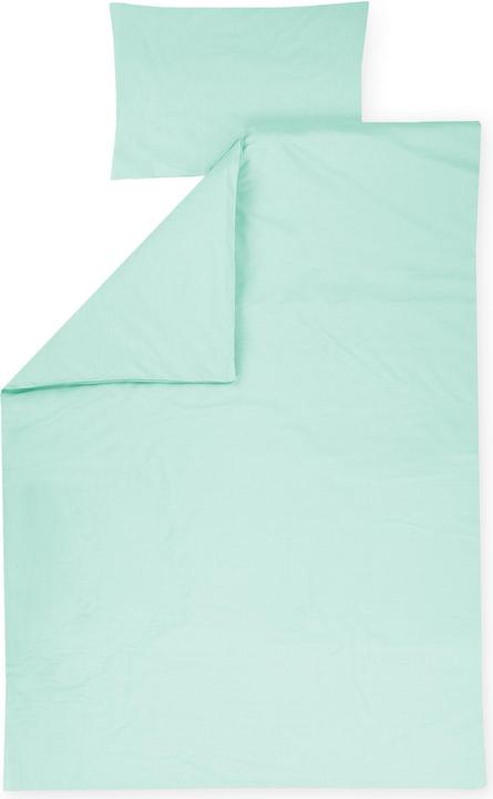 Actual product image Julius Zöllner Children's bed linen Aqua Mint 100 x 135 cm + 40 x 60 cm