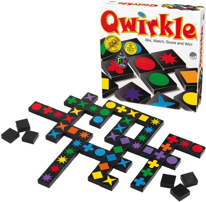 Actual product image Schmidt Spiele Qwirkle (German, French, Italian)