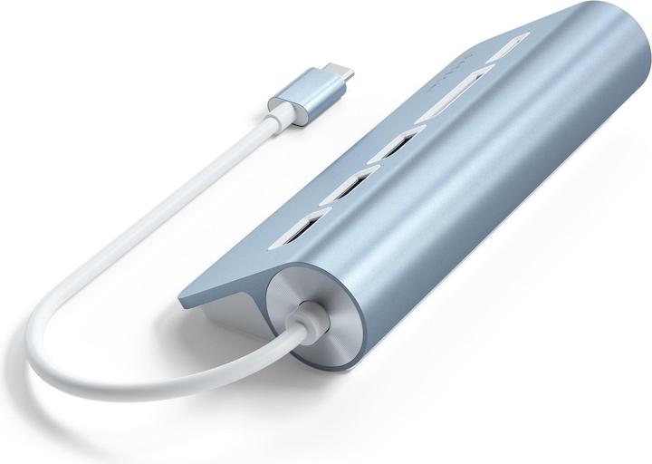 Actual product image Satechi USB-C Aluminium Hub (USB-C, 5 Ports)