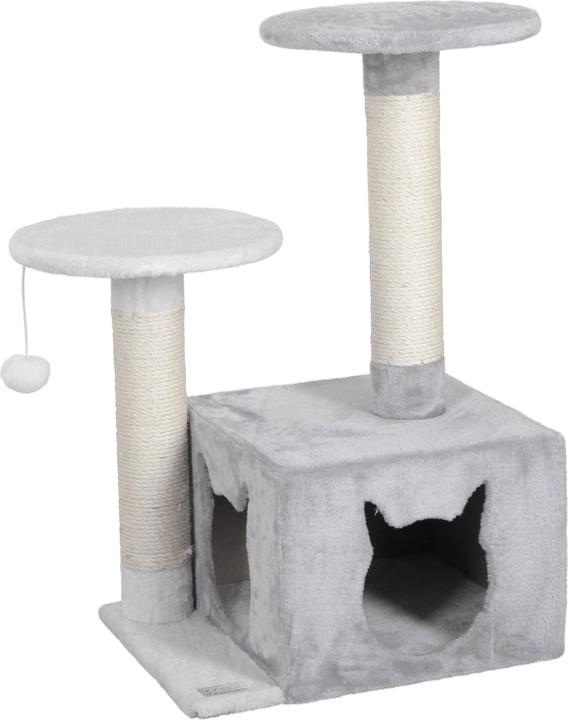 Image du produit Kerbl Arbre à chat (80 cm, Blanc et gris)
