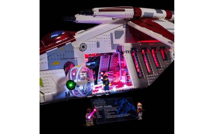 Produktbild Light my bricks LED Licht Set für LEGO Star Wars Republic Gunship