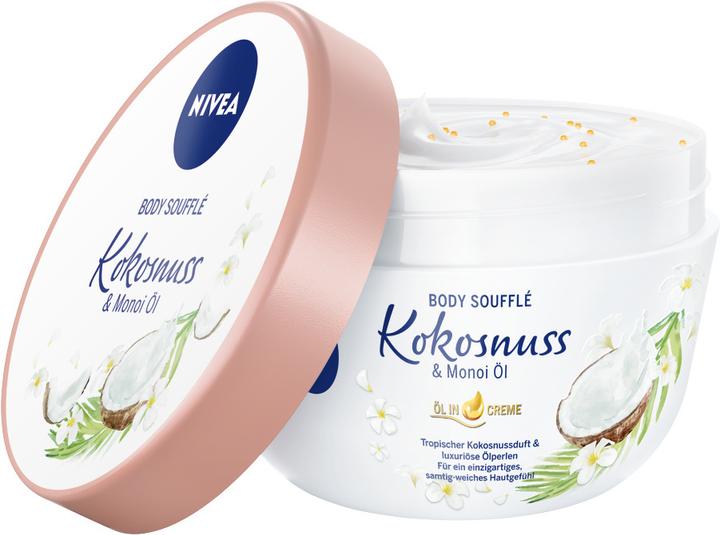 Productafbeelding NIVEA Body Soufflé Kokosnuss & Monoi Öl (Lichaamsboter, 200 ml)