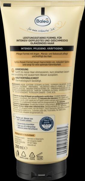 Image du produit dm BaleaProfessional Après-shampooing Oil Repair Intensif