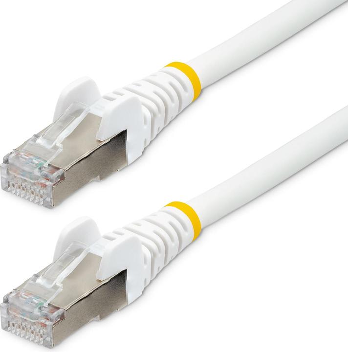 Produktbild StarTech COM 50cm CAT6a Kabel LSZH 10 Gigabit RJ45 LAN Kabel SFTP Patchkabel CAT6a Verlegekabel Abge (S/FTP, CAT6a, 0.50 m)