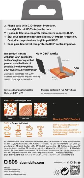 Actual product image SBS Cover (Apple iPhone 16 Plus)