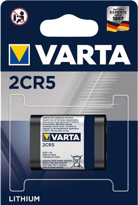 Immagine prodotto Varta Batterie 2CR5, 6203 10er Pack (10 pz., 2CR5, 1600 mAh)