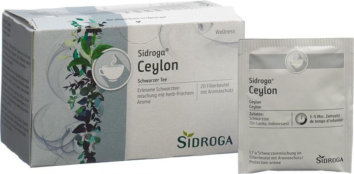 Actual product image Sidroga Wellness Ceylon Tea Bag (78 g)