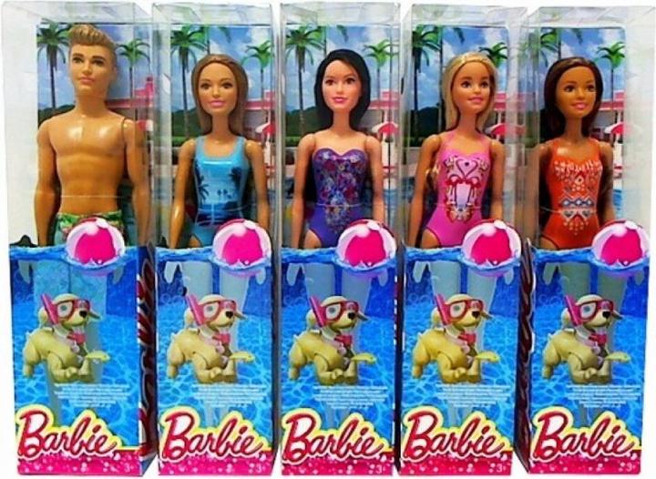 Immagine prodotto Barbie -Bambola Da Spiaggia Ast Dwj99 Wb6