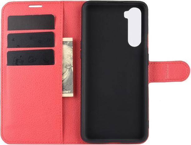 Produktbild MU Classic Litchi Leder Bookcover Series (OnePlus Nord)