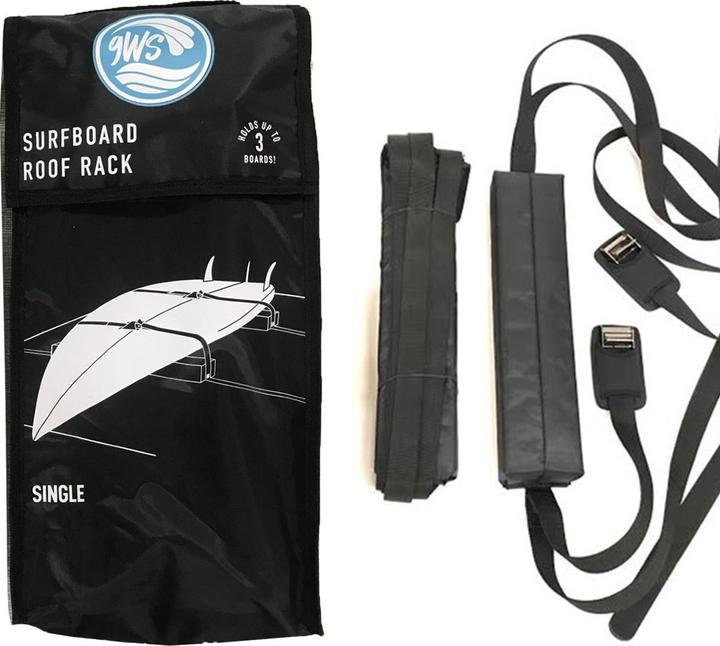 Image du produit 9WS 2 barres de toit souples pour surf ou paddle