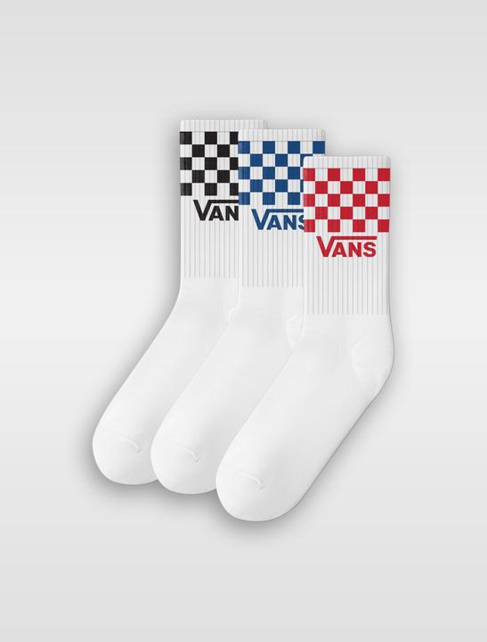 Actual product image Vans Classic Check Crew (pack of 3, XXS)