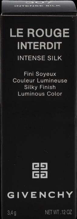 Actual product image Givenchy Le Rouge Interdit Intense Silk Lipstick (#307)