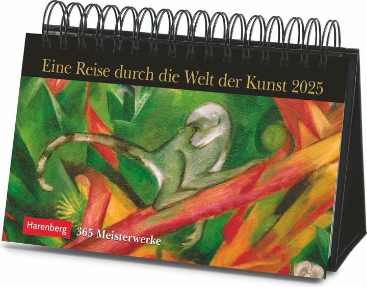 Produktbild Harenberg Eine Reise durch die Welt der Kunst Premiumkalender 2025 - 365 Meisterwerke (23 x 17 cm, Deutsch)
