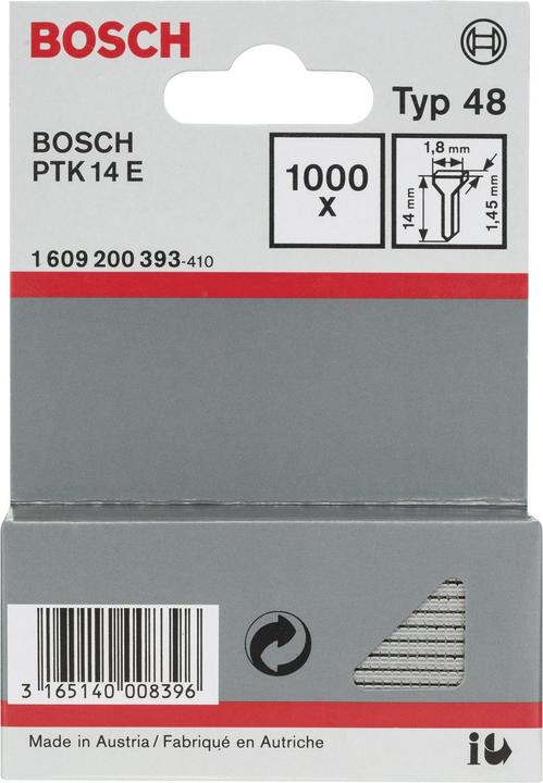 Actual product image Bosch Professional Zubehör Tack nail