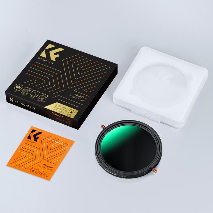 Actual product image K&F Concept 2 in 1 CPL+Variable ND2ND32 (46 mm, Neutral density filter, Polarizing filter)