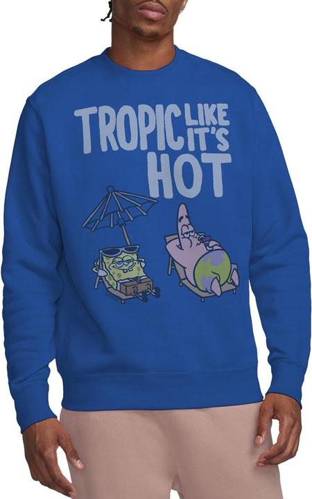 Immagine prodotto Spongebob Squarepants Tropic Like It's Hot Felpa Adulto Unisex (XL)
