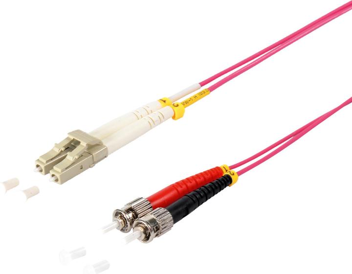 Immagine prodotto Shiverpeaks S/CONN massima connettività cavo patch duplex in fibra ottica LC/ST 50/125µ, OM4, viola, 3,0m (S/UTP, 3 m)