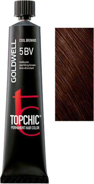 Actual product image Goldwell Topchic (5BV sparkling brown)