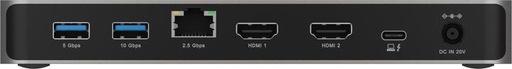 Actual product image Icy Box IB-DK2880-C41 (USB-C, 11 Ports)