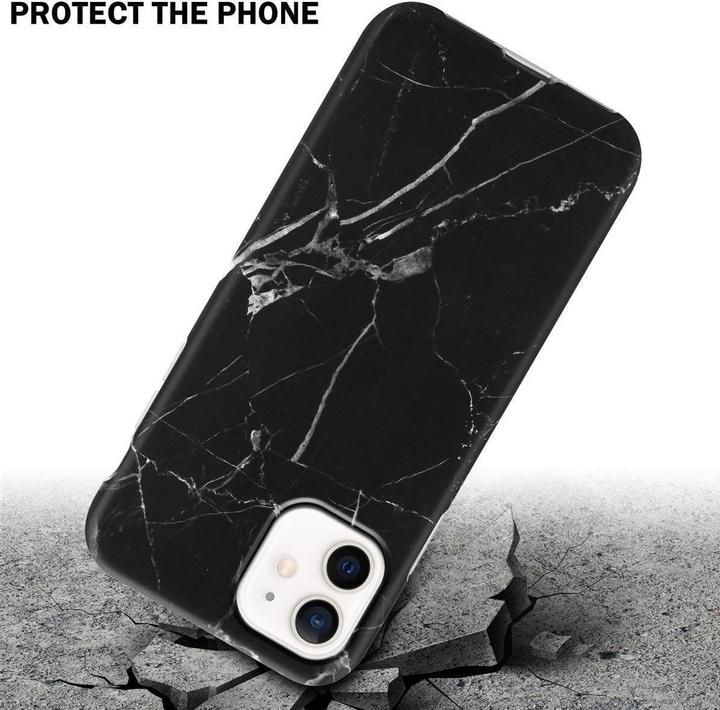 Actual product image Cadorabo IMD TPU Colorful Marble Cover (Apple iPhone 12 Pro Max)