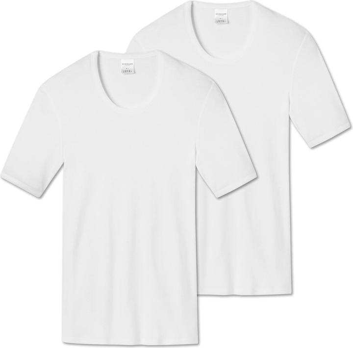 Schiesser T-Shirt Klassisch Bequem sitzend (XL)