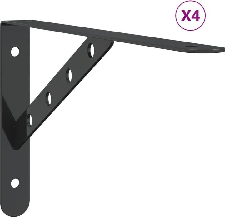 Immagine prodotto VidaXL Supporti per mensole 4 pezzi. Nobile