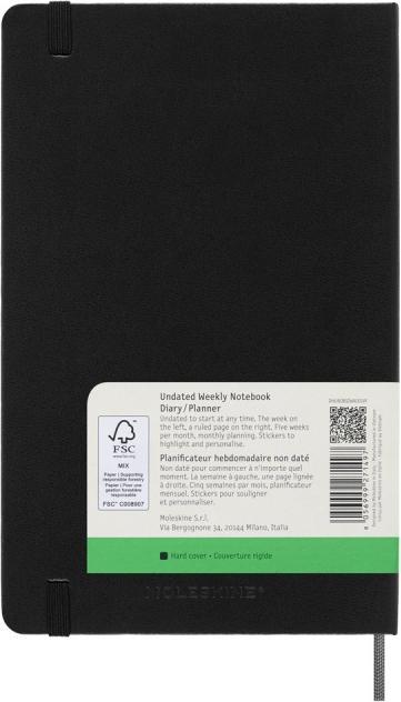 Immagine prodotto Moleskine Notizkalender (A5, Inglese)