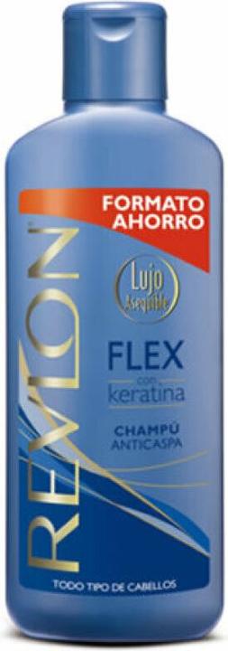 Actual product image Revlon Professional FLEX KERATIN anti-dandruff shampoo all hair types 650 ml (650 ml, Liquid shampoo)