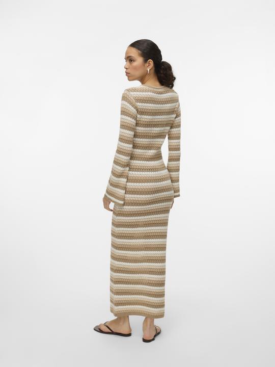 Actual product image Vero Moda VMRIHANNA Langes Kleid Strickkleid (L)