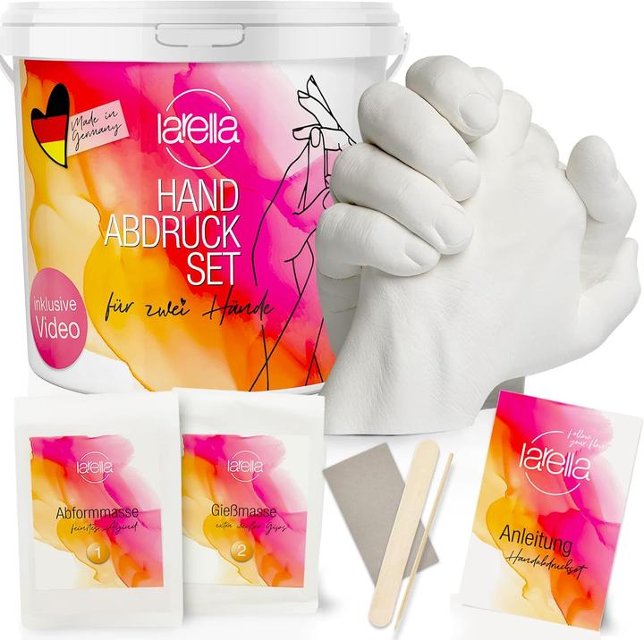 Produktbild Larella 3D Handabdruck Set