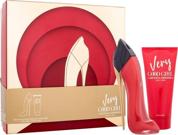 Actual product image Carolina Herrera Christmas 2022 Very Eau de Parfum 50 / Body Lotion (Eau de parfum, 50 ml)