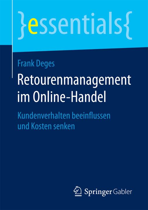 Produktbild Retourenmanagement im Online-Handel (Frank Deges, 2017)