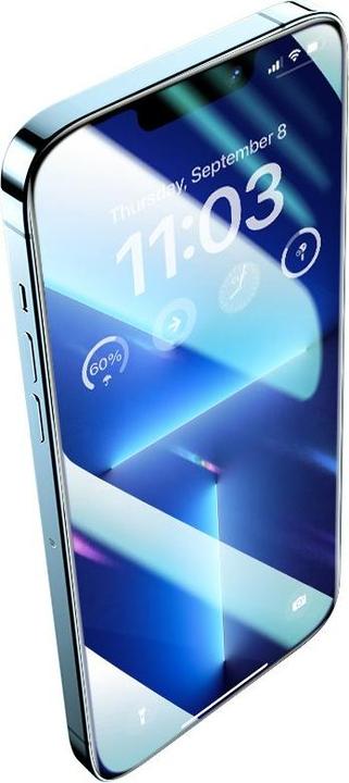Actual product image Benks OKR armoured glass iPhone 13 Pro Max 2pcs. (2 Piece, Apple iPhone 13 Pro Max)