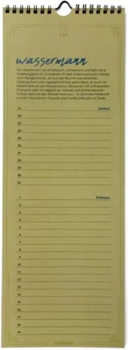 Produktbild Fidea Design Kalender Sternzeichen