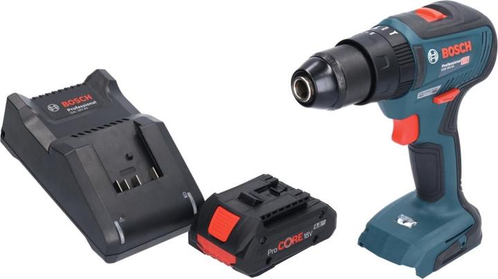 Immagine prodotto Bosch Professional Bosch GSB 18V-55 Trapano a percussione a batteria professionale 18 V 55 Nm Brushless + 1x Batteria (Batteria ricaricabile)