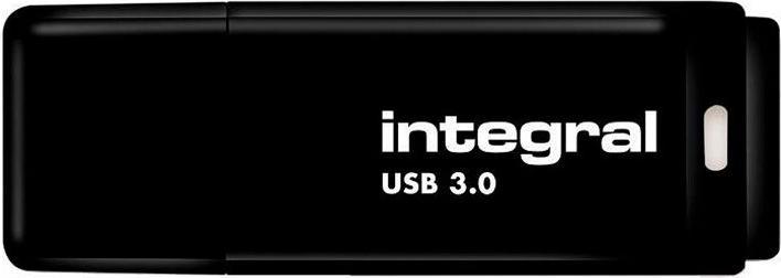 Immagine prodotto Flashdrive 128GB USB3.0 nero, design con cappuccio a scatto (128 GB, USB-A)