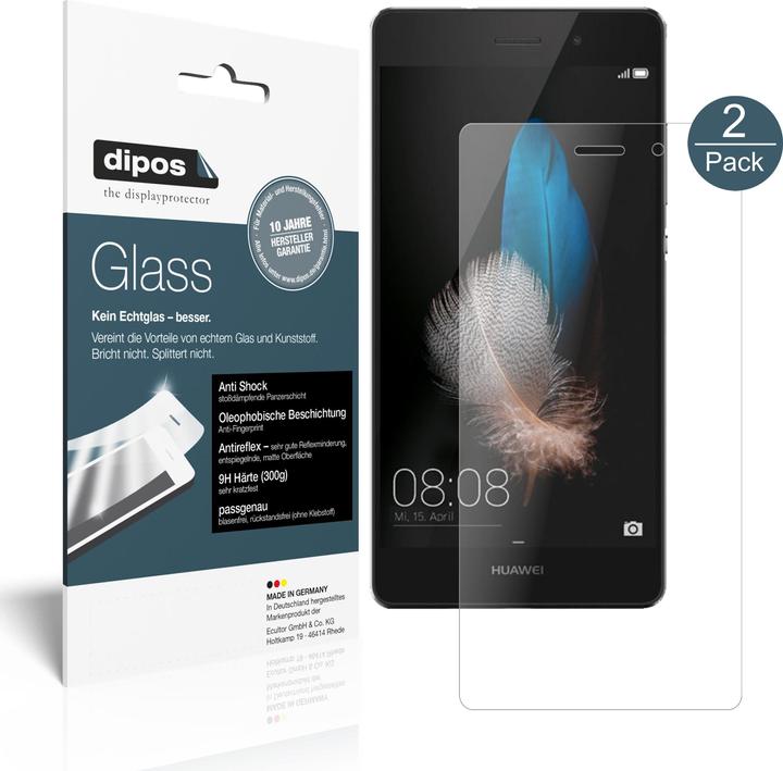 Immagine prodotto Dipos Pellicola Protettiva Anti-Shock (1 Pezzo/i, Huawei P8 Lite)