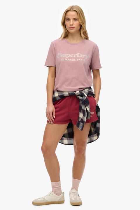 Actual product image Superdry Venue Metallic Relaxed Tee (10)