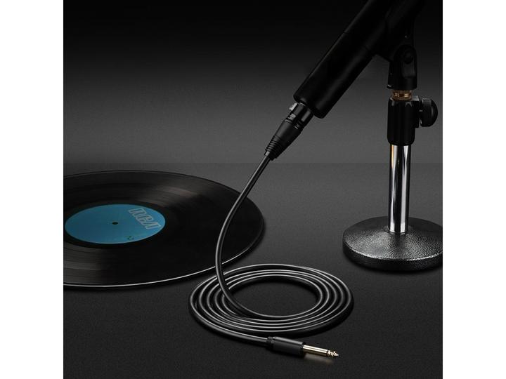 Produktbild Ugreen Mikrofon Verbindungskabel XLR Buchse auf 6.3m Stecker (2 m, XLR)