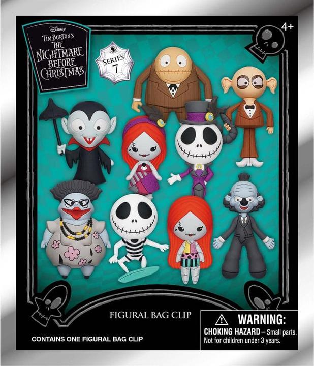 Actual product image Monogram Int. Nightmare before Christmas 3D PVC bag tags Series 6 Display (24)